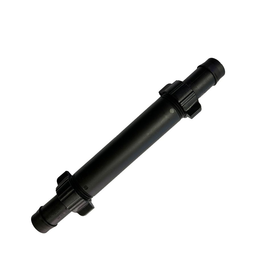 25mm Inline Filter Black Barbed