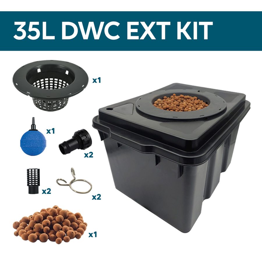 35L Hydroponic Deep Water Culture DWC Extension Kit