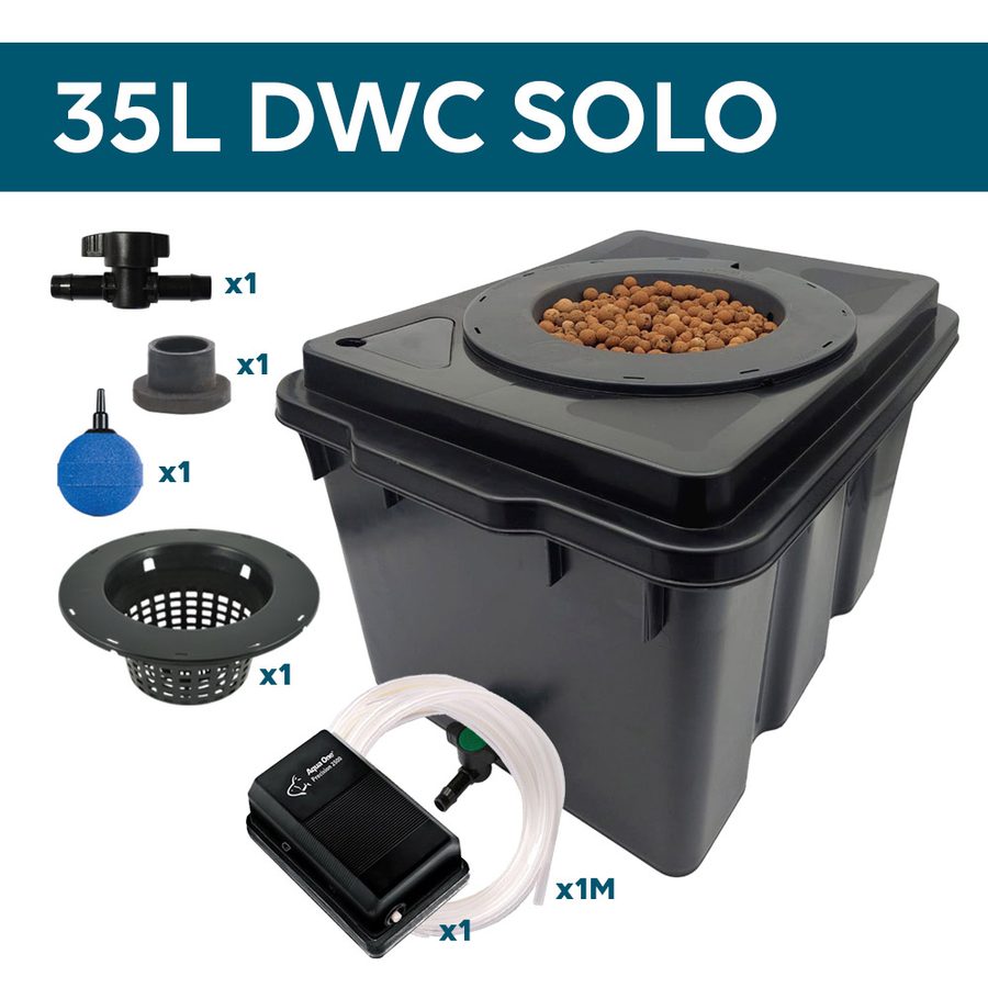 35L Hydroponic Deep Water Culture DWC Solo