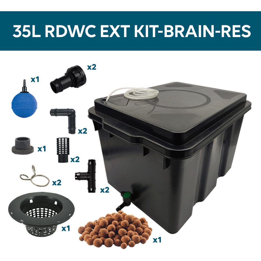 35L Hydroponic Recirculated Deep Water Culture RDWC Reservoir Extension Kit