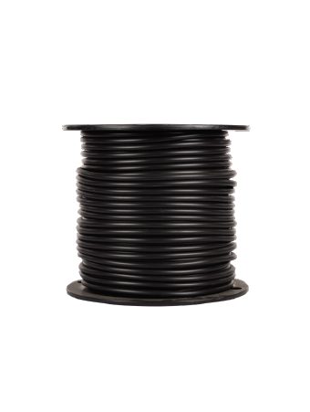 6mm Vinyl Tubing Black Per Metre