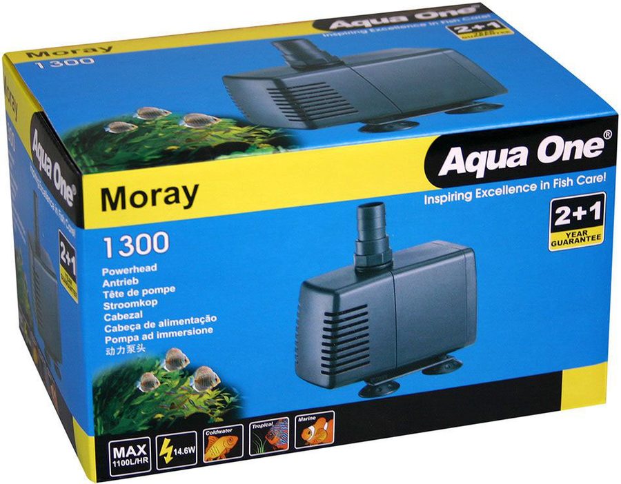 Aqua One 1300 Moray Water Pump 1100 L/HR