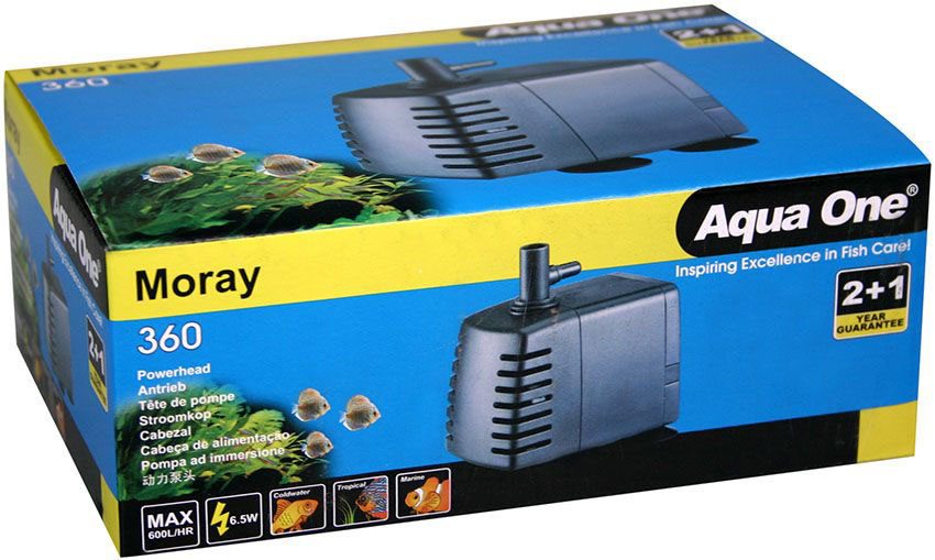 Aqua One 360 Moray Water Pump 600 L/H