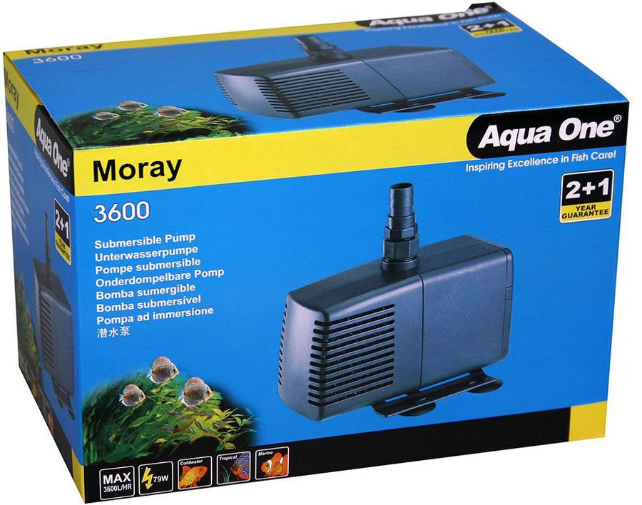 Aqua One 3600 Moray Water Pump 3600 L/HR