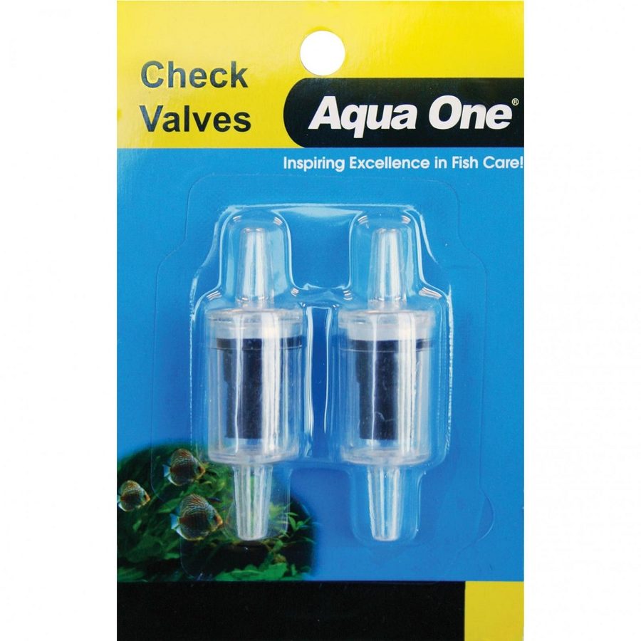 Aqua One Air Line Check Valve Carded 2 Pack