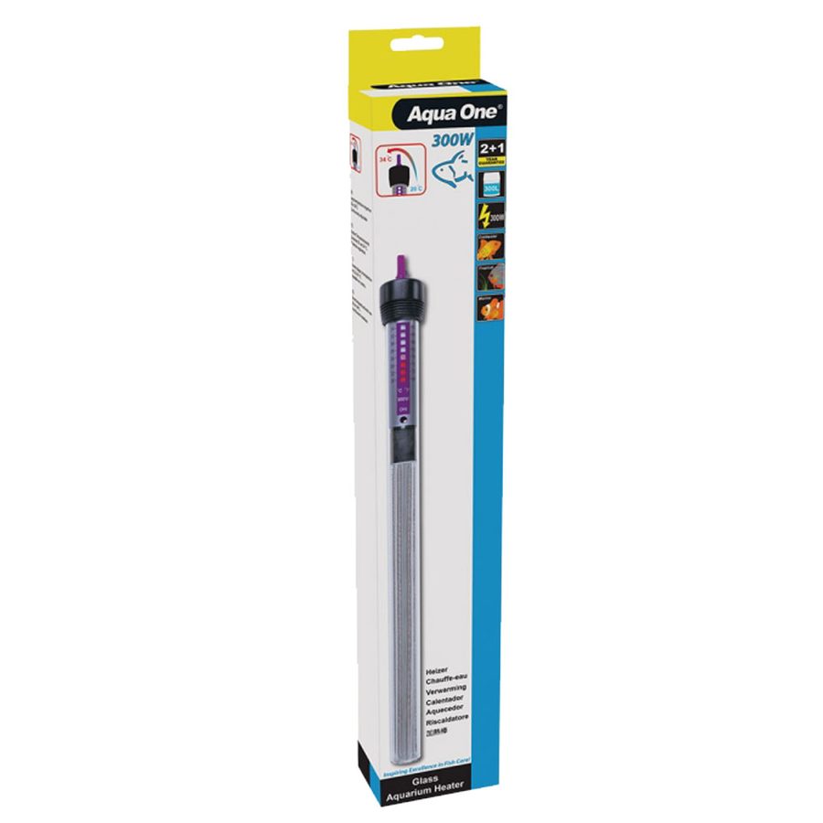 Aqua One Glass Water Heater 300w