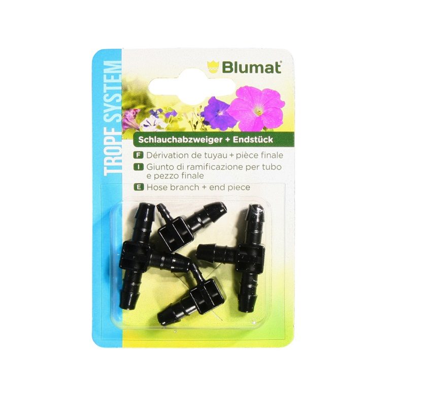 Blumat 2 x 8mm Tee & 2 x 3mm to 8mm Elbow