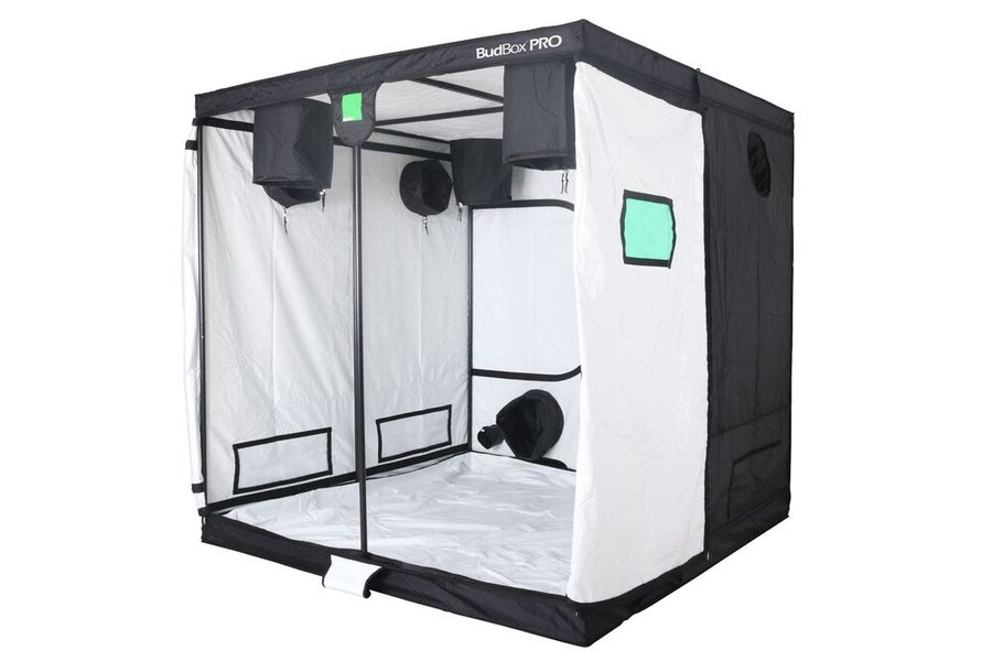 BudBox Pro White Tent 200x200x200cm