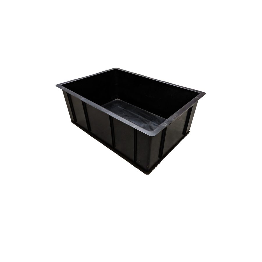 Crop Box Tub 45L Black Solid Base