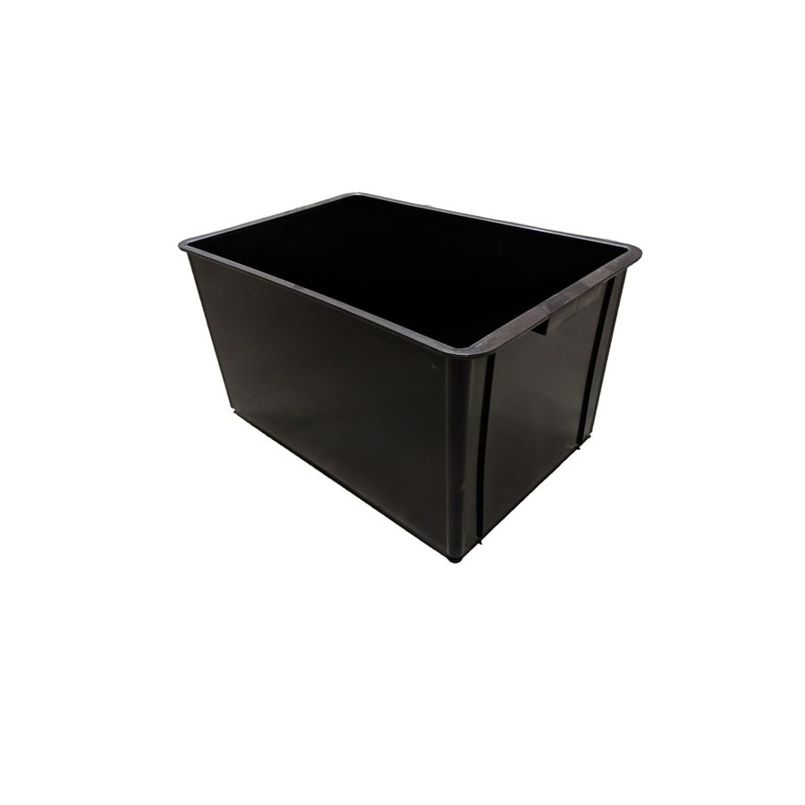 Crop Box Tub 65L Black Solid Base