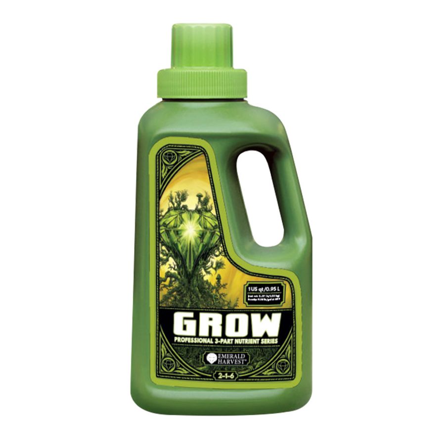 Emerald Harvest Grow 0.95L 3 Part Nutrient Series