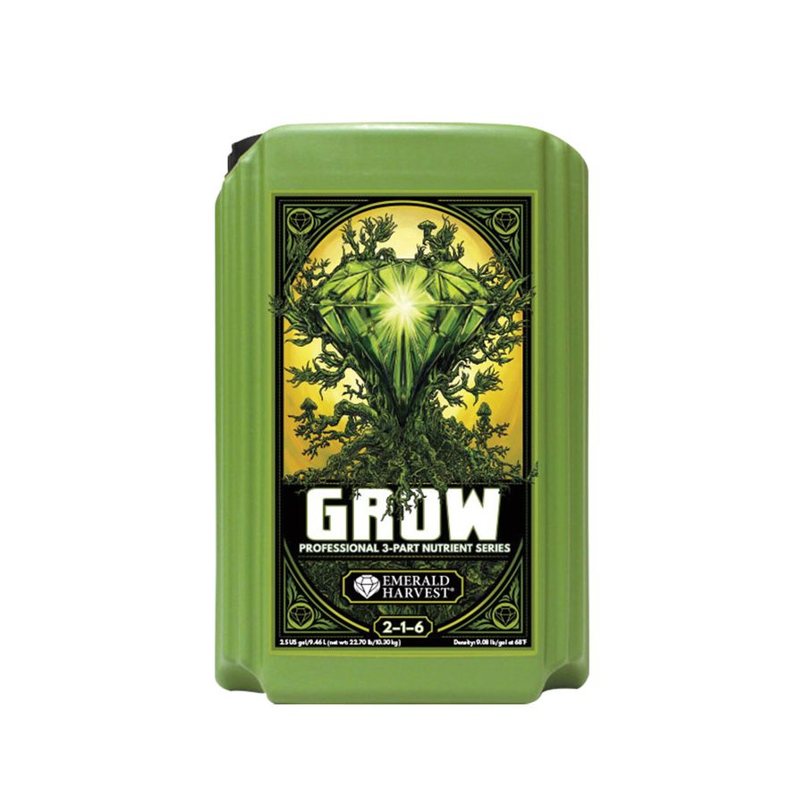 Emerald Harvest Grow 9.46L 3 Part Nutrient Series