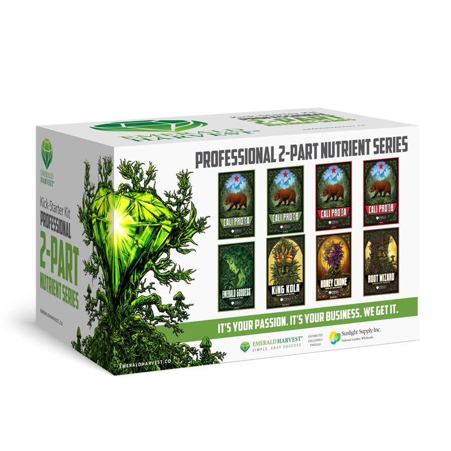 Emerald Harvest Kick-Starter Kit 2 Part Nutrient Series 0.95L