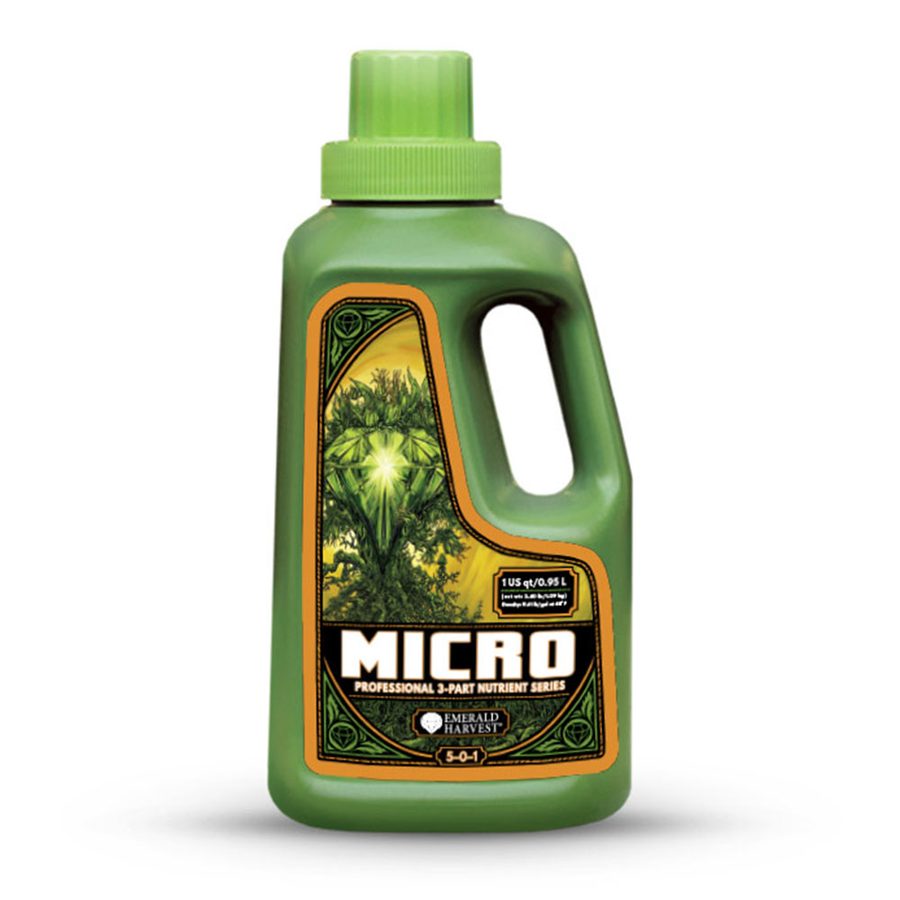 Emerald Harvest Micro 0.95L 3 Part Nutrient Series