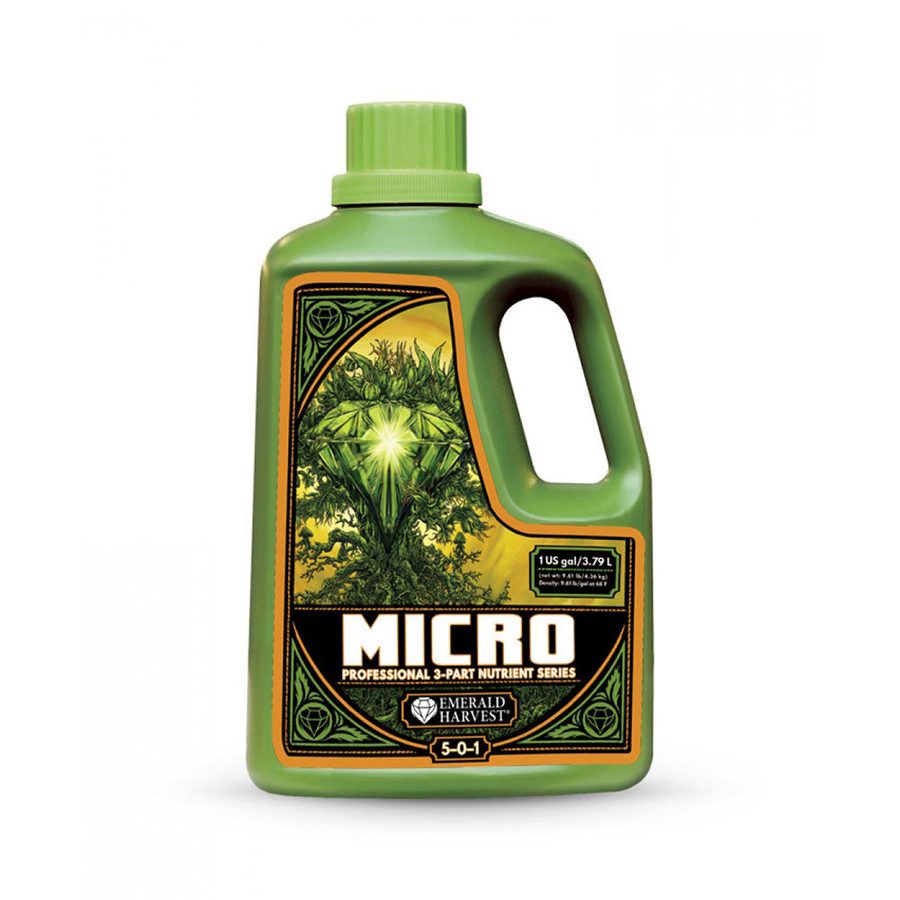 Emerald Harvest Micro 3.79L 3 Part Nutrient Series