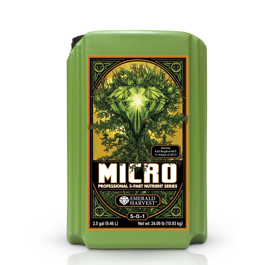Emerald Harvest Micro 9.46L 3 Part Nutrient Series