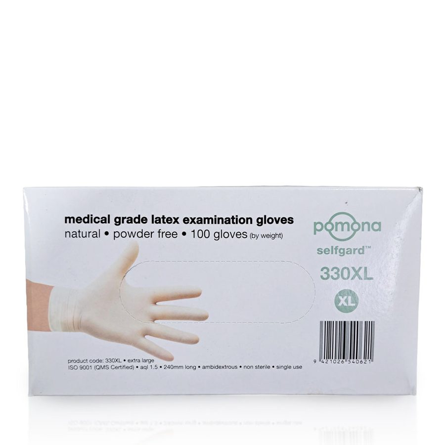 Glove Latex XL Packet 100
