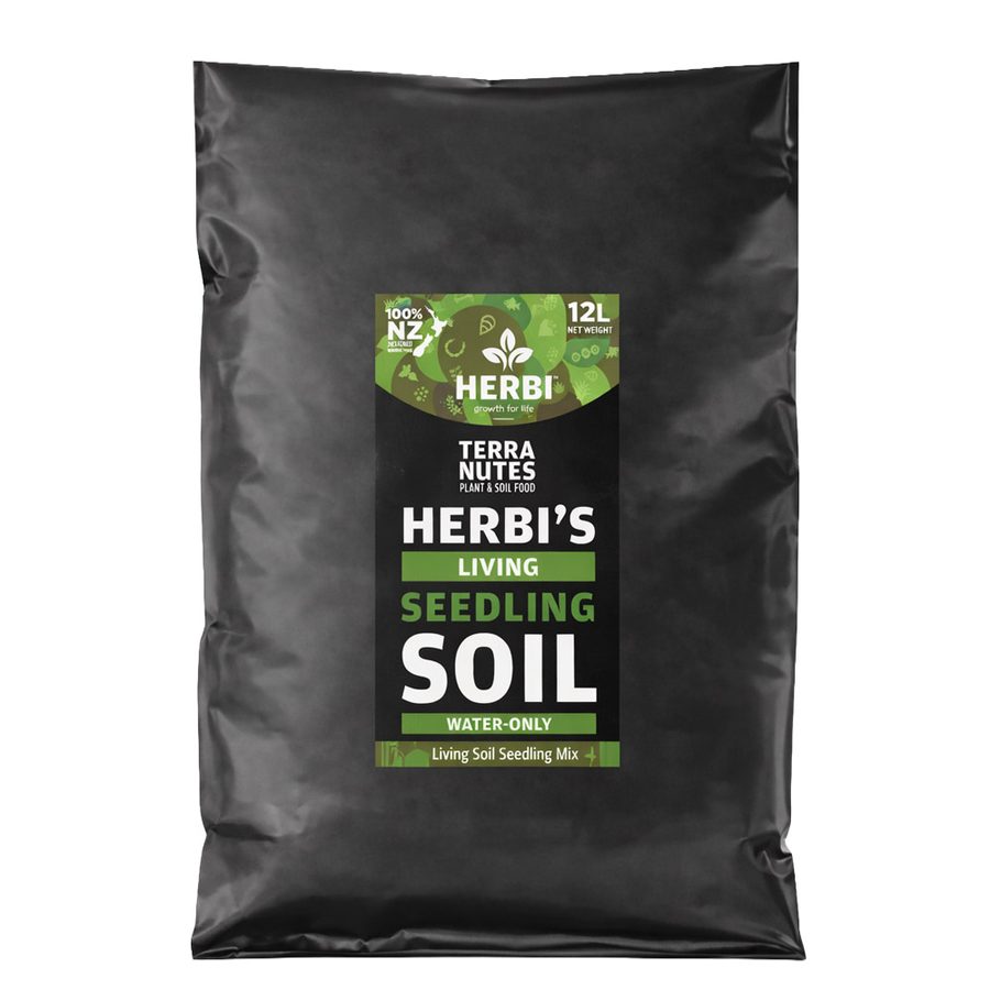 Herbi’s Seedling Soil - Living Soil Seedling Mix 12L