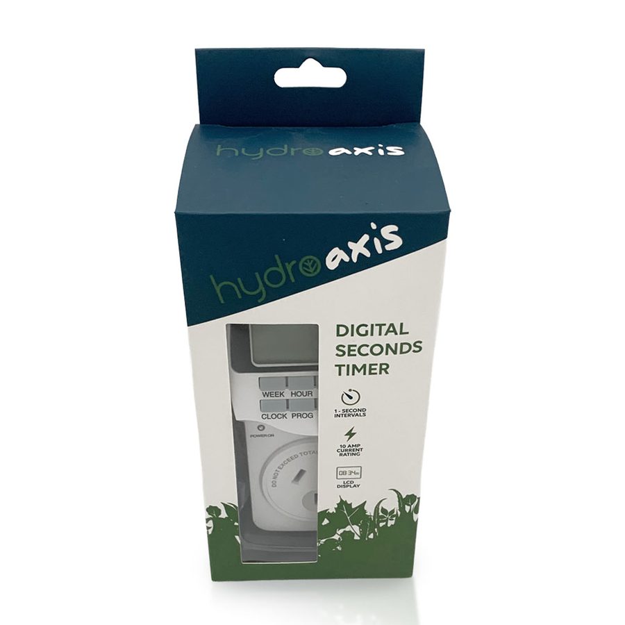 Hydro Axis Digital Seconds Timer