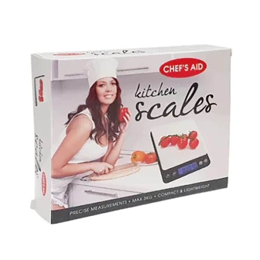 Kitchen Scale Chefs Aid 0.1g to 3kg