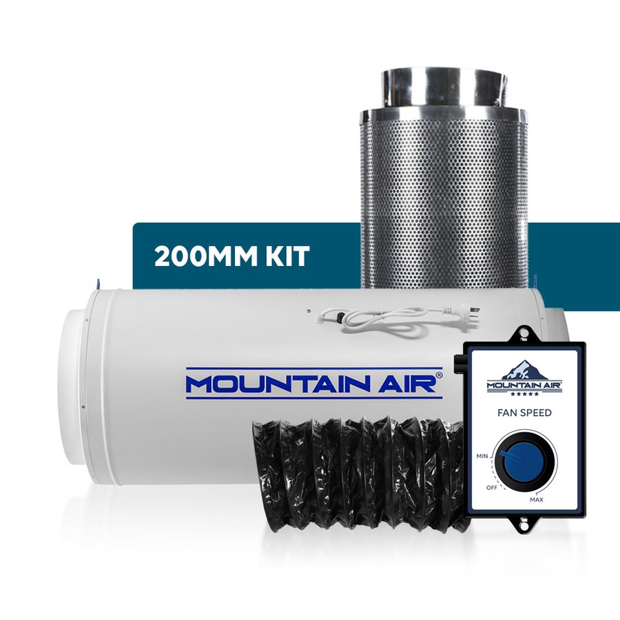 Mountain Air Suppressor 200mm Fan & Filter Kit