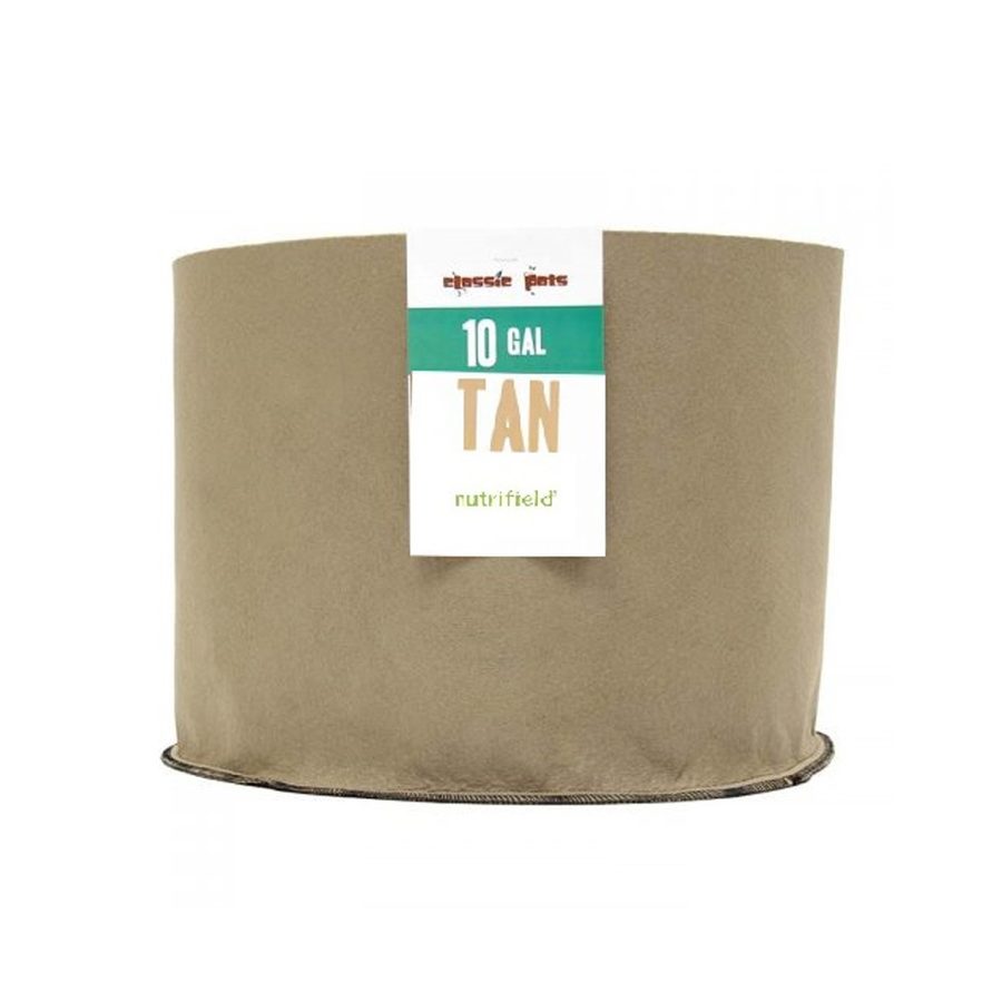 Nutrifield Fabric Pots by Grassroots 10G/38L Made in USA